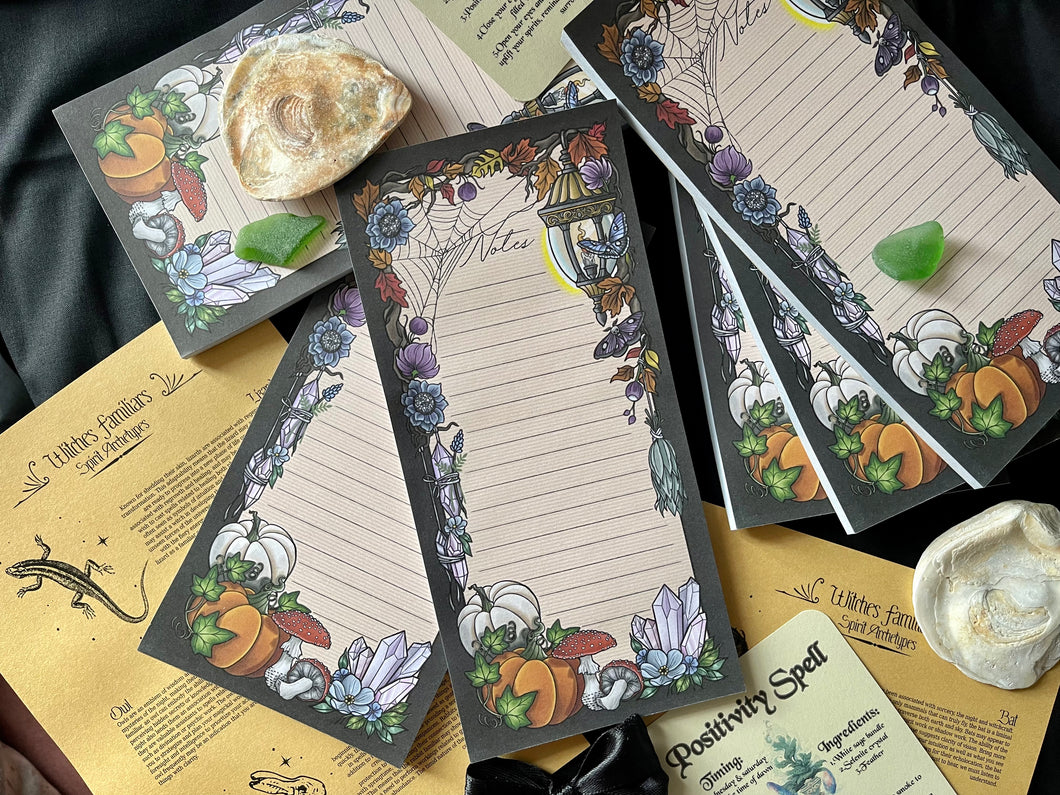 Witch notes DL shopping list notepad
