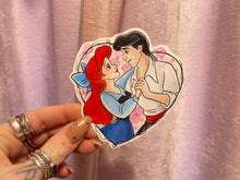 Load image into Gallery viewer, The Little Mermaid Eric and Ariel vinyl sticker
