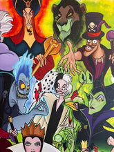 Load image into Gallery viewer, Evil Villains A4 art print

