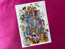 Load image into Gallery viewer, Castle Favourites A4 art print
