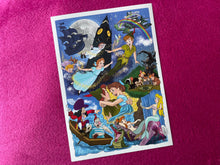 Load image into Gallery viewer, Peter Pan Never Grow Up A4 art print
