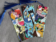 Load image into Gallery viewer, Disney Cinderella, Alice in Wonderland, Sleeping Beauty bookmark bundle
