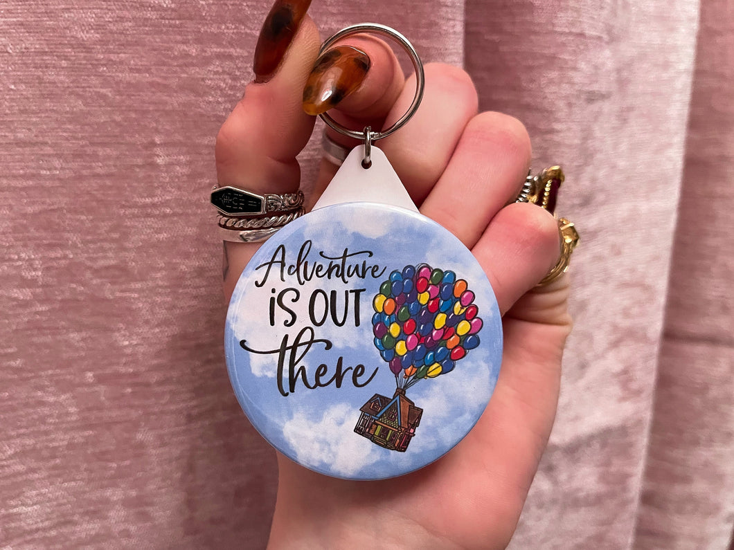 UP Adventure is Out There keyring