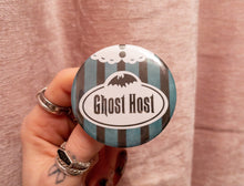 Load image into Gallery viewer, Haunted Mansion Ghost Host pin badge
