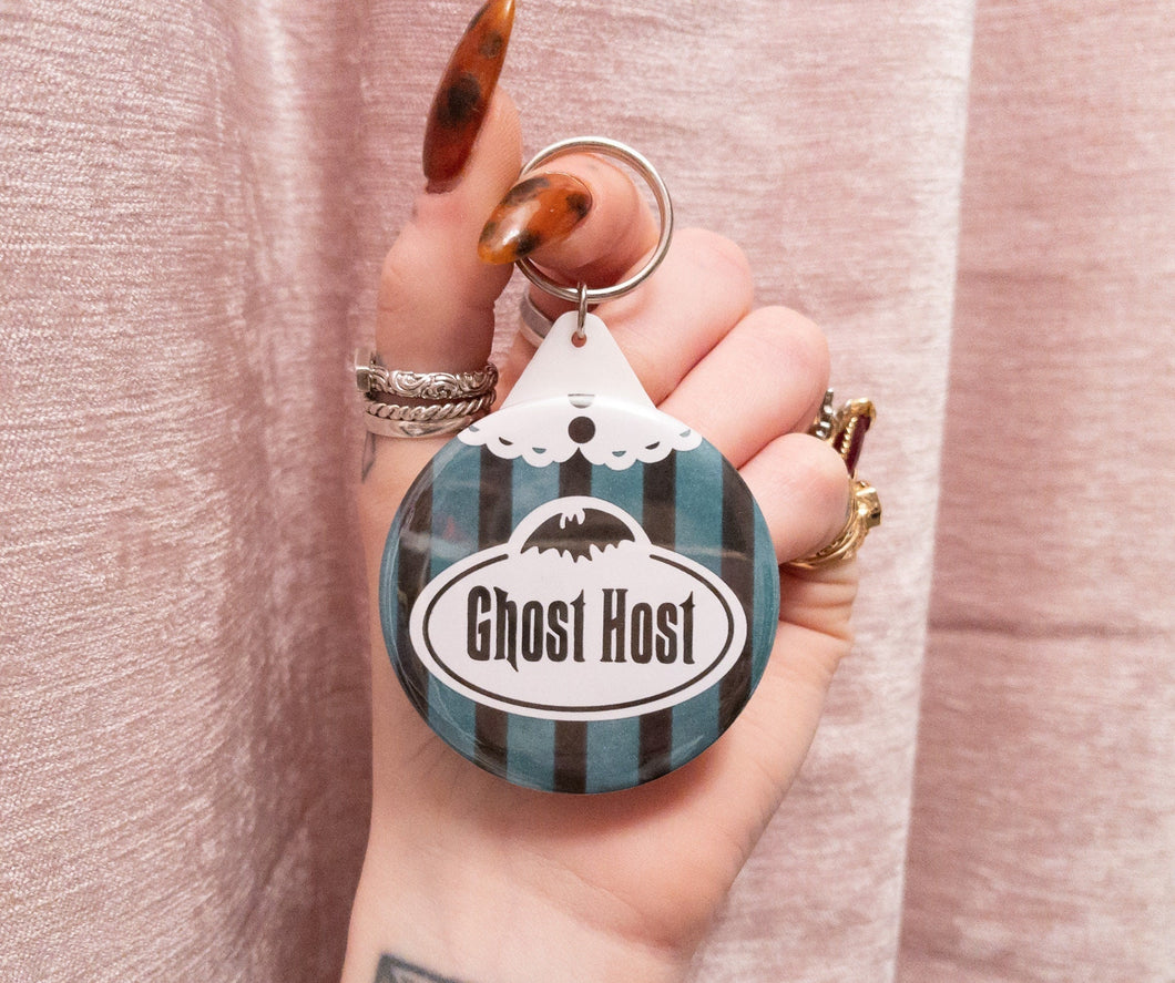 Haunted Mansion Ghost Host keyring