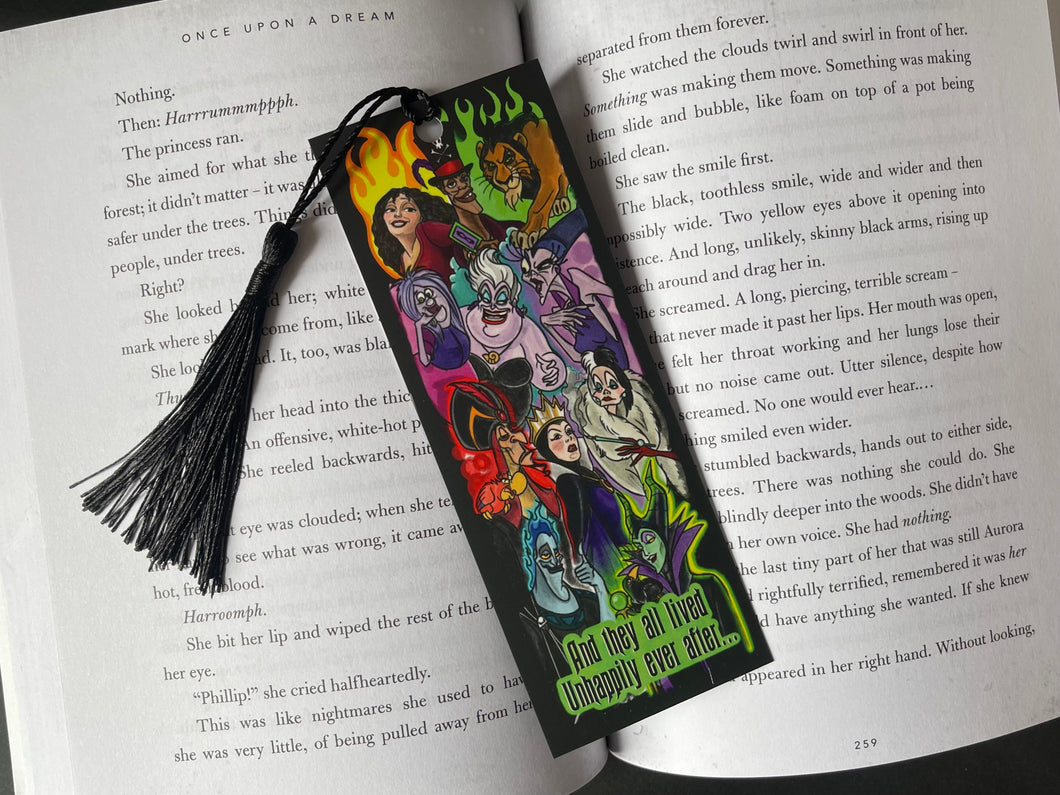 Disney Villains Bookmark