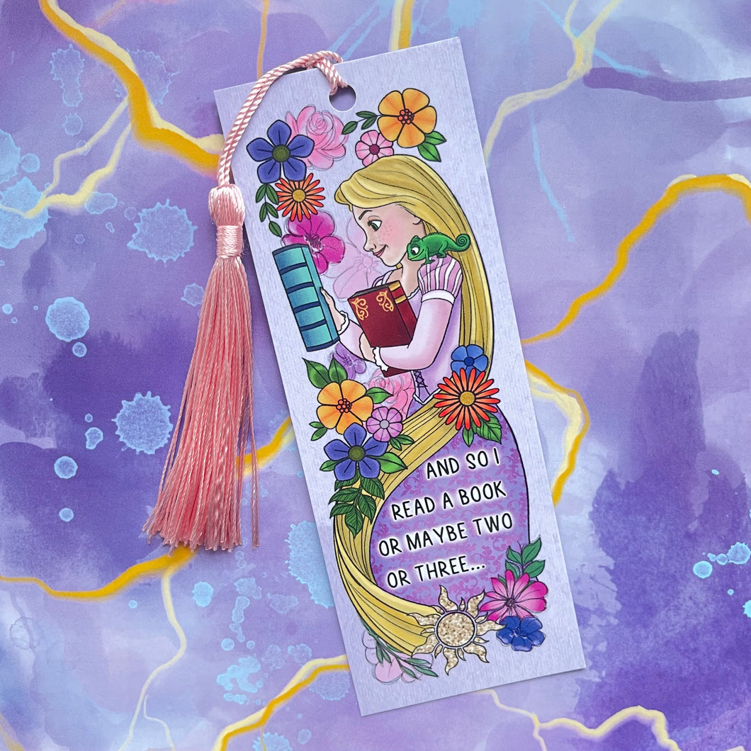 SALE Seconds, please read description Rapunzel Bookmark