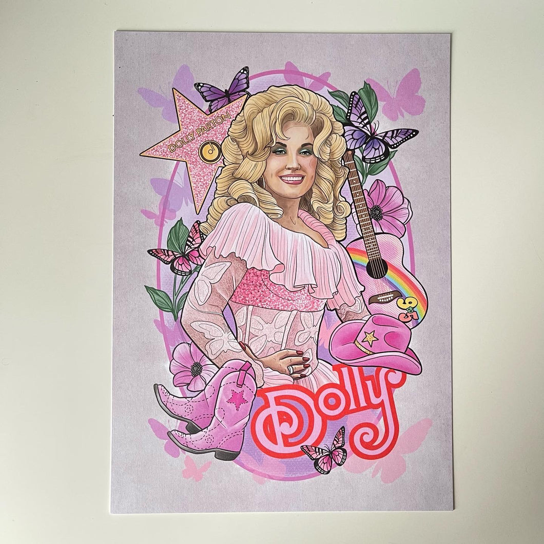 Dolly A4 art print