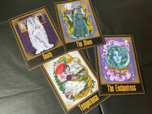 Load image into Gallery viewer, Haunted Mansion Tarot Card A6 postcard prints
