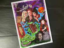 Load image into Gallery viewer, Hocus Pocus Tonight We Fly! A4 art print
